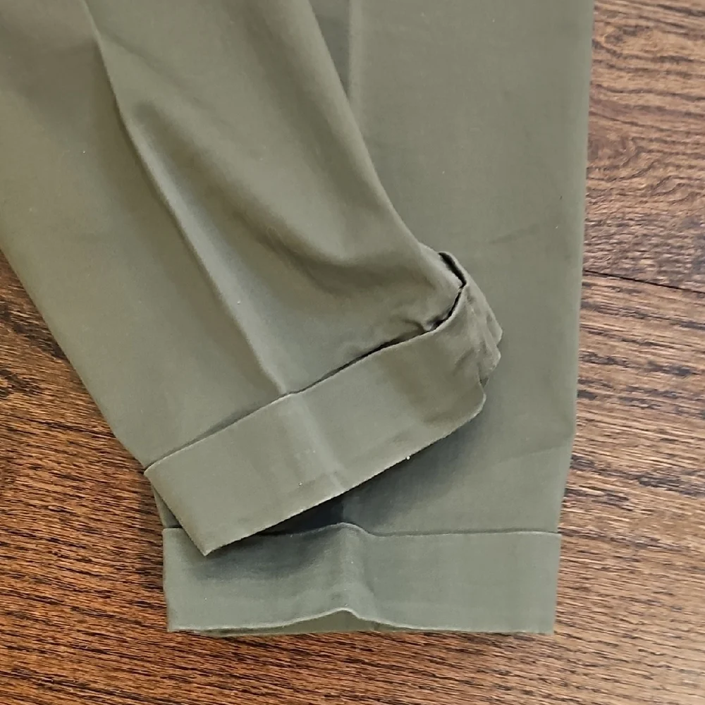 Banana Republic Avery Pant Olive Green Size 4 - Picture 8 of 13